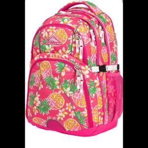 High Sierra Pineapple Backpack NWOT